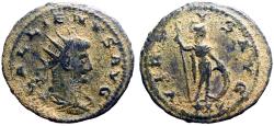 Ancient Coins - Gallienus AE22 Antoninianus. Mars. Antioch