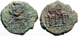 Ancient Coins - Constantine IV Pogonatus AE23 Follis. Syracuse