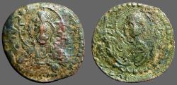 Ancient Coins - Anonymous AE27 Follis, Class G attrib to Romanus IV