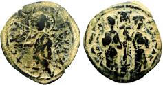 Ancient Coins - Constantine X and Eudocia AE29 Follis