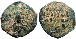 Ancient Coins - Anonymous issue of Basil II & Constantine VIII AE30 Follis