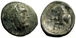 Ancient Coins - Pisidia, Termessos AE17 Zeus / forepart Horse, thunderbolt