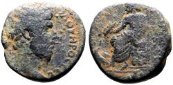 Ancient Coins - Lucius Verus AE22 Cyrrhestica. Cyrrhus. Zeus Kataibates