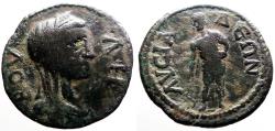 Ancient Coins - Phrygia, Lysias. Pseudo-autonomous AE20.5 Boule / Asklepios
