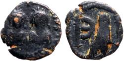 Ancient Coins - Justin I & Justinian I AE13 Pentanummium. Antioch