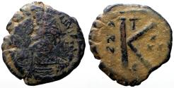 Ancient Coins - Justinian I AE26 Half follis. year 30