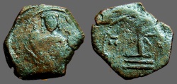 Ancient Coins - Manuel I AE Tetarteron Cross on steps