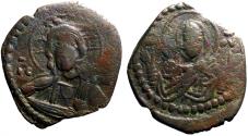 Ancient Coins - Anonymous AE27 Follis.  Class G attributed to  Romanus IV