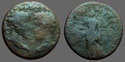 Ancient Coins - Marcus Aurelius & Lucius Verus AE22 Cilicia, Elaeussa-Sabaste