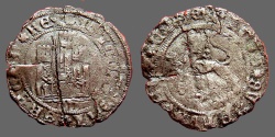 World Coins - Spain AR25 Rampant Lion / Castle