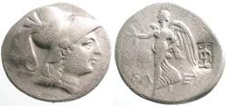 Ancient Coins - Pamphylia, Side AR32 Tetradrachm. Nike