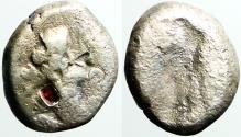 Ancient Coins - Lydia, Achaemenid Kings of Persia. AR15  Siglos