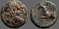 Ancient Coins - Pisidia, Termessos AE17 Zeus / forepart Horse