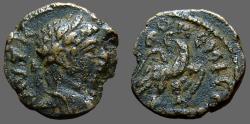 Ancient Coins - Elagabalus AE17 Syria, Emisa,  Eagle