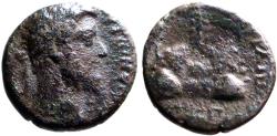 Ancient Coins - Lucius Verus  AE19 Cappadocia, Caesarea.  Mt. Argaeus
