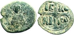 Ancient Coins - Anonymous Class C AE28 Follis. Attributed to Michael IV