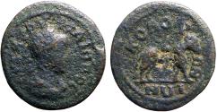 Ancient Coins - Philip I the Arab AE16 Ionia, Kolophon. Ram.