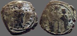 Ancient Coins - Constantine X and Eudocia AE27 Follis