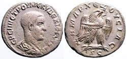 Ancient Coins - Herennius Etruscus as Caesar. AR26 Tetradrachm. Seleucis & Pieria