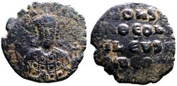 Ancient Coins - Constantine VII AE26 Follis. Constantinople
