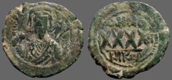 Ancient Coins - Phocas AE30 Follis.  XXXX. Nikomedia