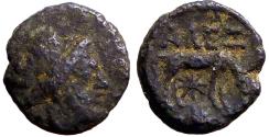 Ancient Coins - Troas, Alexandria AE9.5 Apollo / Horse grazing