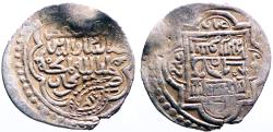 Ancient Coins - Eretnid Beyliks. Alā al-Dīn 'Alï AR18 akçe. lillah countermark