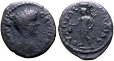Ancient Coins - Septimius Severus AE18 Thrace, Pautalia. Hermes