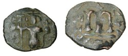 Ancient Coins - Constans II 641-668AD AE Follis S-1000
