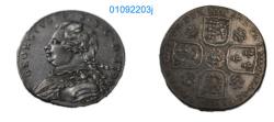 World Coins - SCOTLAND: George, Prince of Wales, William Fullerton , Pattern Half Penny 1799 by J Milton