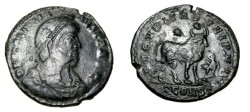 Ancient Coins - Julian II The Apostate 360-363 AD AE1 Note Eagle before bull (scarce)
