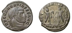 Ancient Coins - Maxentius 306-312 AD Aeternitas RIC 36