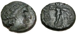 Ancient Coins - Thessalian league AE 20 196-146 BC S-2237