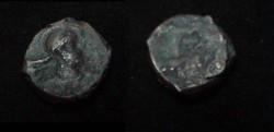 Ancient Coins - The Kushan Shaws Kabad AE 16 M 1294 AD 271-356