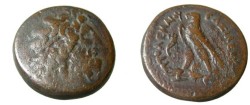 Ancient Coins - Egypt Ptolemy IV Philopator 221-205 BC AE41