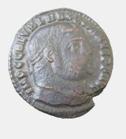Ancient Coins - Maximinus II 309-313 AD AE Follis 25mm 6.9gm