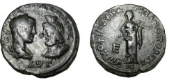 Ancient Coins - Gordian & Sarapis 238 - 244 AD Marcianopolis Moesia Inferior AE27