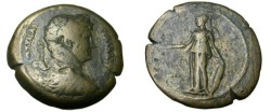 Ancient Coins - Alexandria , Egypt Hadrian 117- 138 AD AE Drachm Athena