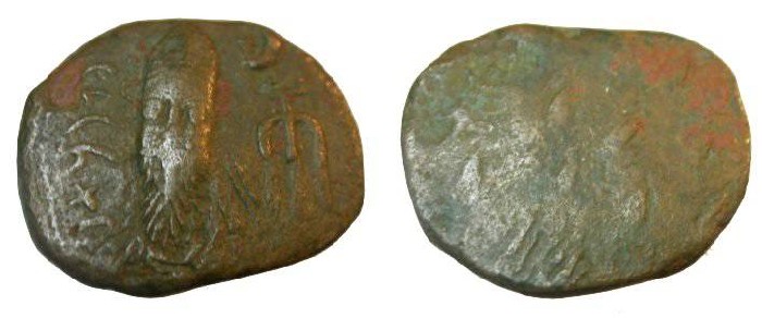 Ancient Coins - Elymais Ordes II Ca 2nd cent AD AE Bil. Tetradrachm