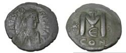 Ancient Coins - Anastasius 491-518 AD AE Follis