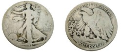 Us Coins - 1919-D Walking Liberty Half