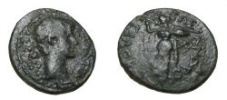 Ancient Coins - Thessalian league Time of Augustus Megalokles Susandrow (Magistrate) AE20 RPE 1426