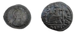 Ancient Coins - VALENTINIAN II  375-392  AR SILIQUA