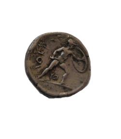 Ancient Coins - Lokris Opuntia Opus 338-300 BC AR one quarter Stater 2.25gm