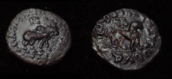 Ancient Coins - Indo Skythian Azes II Ca. 35BC - 5AD