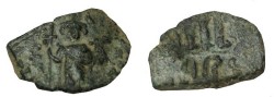 Ancient Coins - Constans II 641-668AD AE Follis S-1001