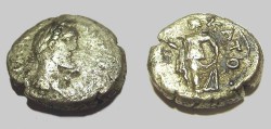 Ancient Coins - Antoninus Pius Billion Tetradrachm Elpis standing R