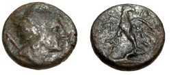 Ancient Coins - Macedonian Kingdom Persus 179-168BC AE21 S-6807
