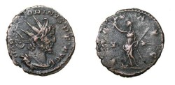 Ancient Coins - Victorinus 268-270 AD, AE Antoninianus