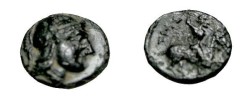 Ancient Coins - Asia Minor IONIA Magnesia AE 11 2nd - 1st Cent BC S-4492